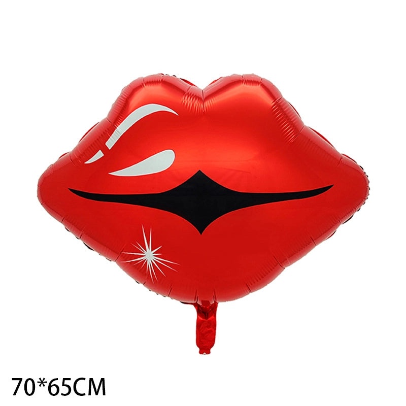 Heart-Shaped Aluminum Foil Balloons for Valentine's Day Party Decor | Party Supplies