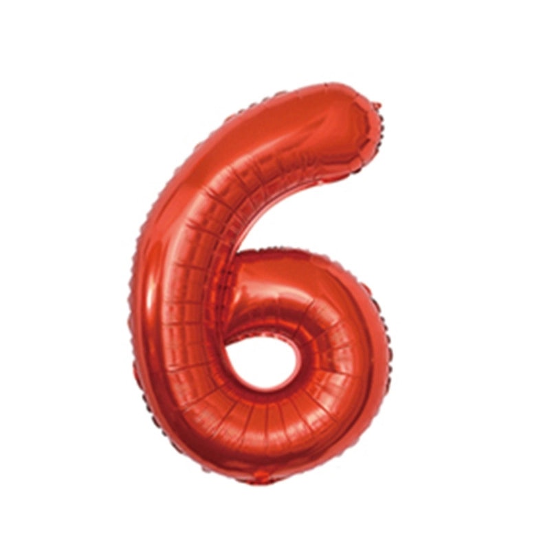 Personalized Birthday Number Balloons Aluminum Foil Party Decorations|Party Supplies Balloons