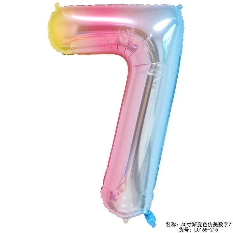 Personalized Birthday Number Balloons Aluminum Foil Party Decorations|Party Supplies Balloons