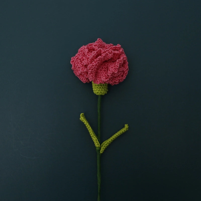 Elegant Floral Yarn Artificial Plants for Mother's Day | Home Decor Artificial Flowers