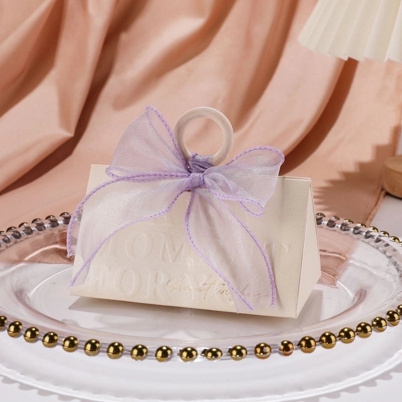 Alphabet Bow Knot Paper Gift Bags for Wedding Party Favors|Party Supplies