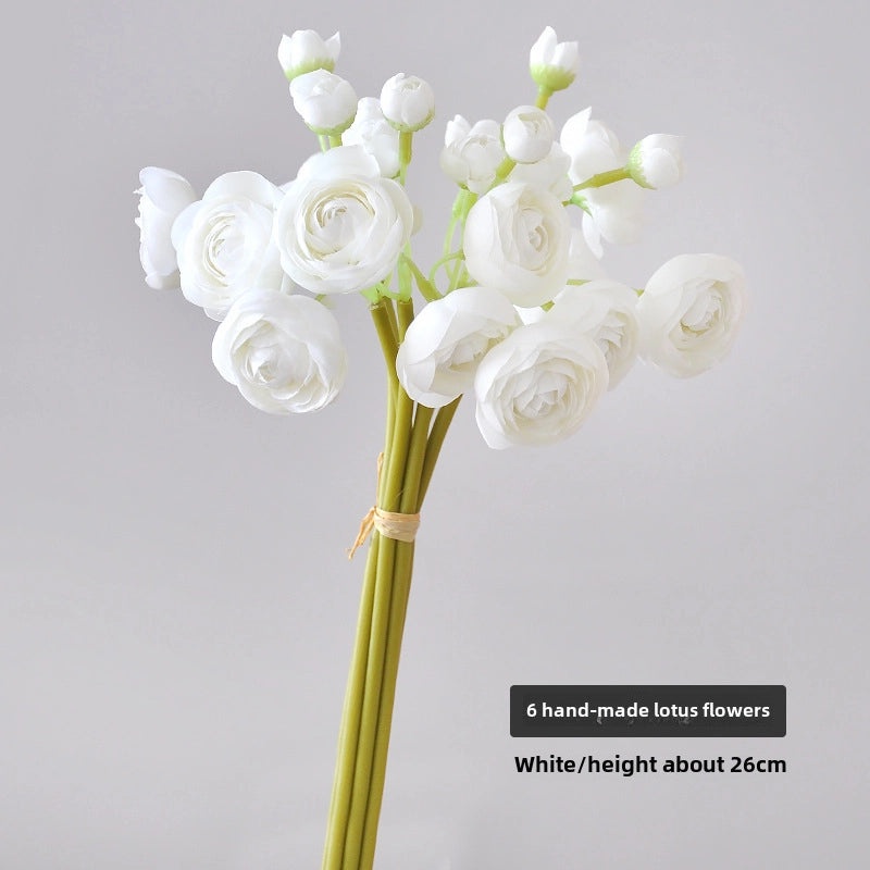 Mini Hand-tied Artificial Flower Bouquet Wedding Bridesmaid Photography Props Home Decor|Wedding Accessories