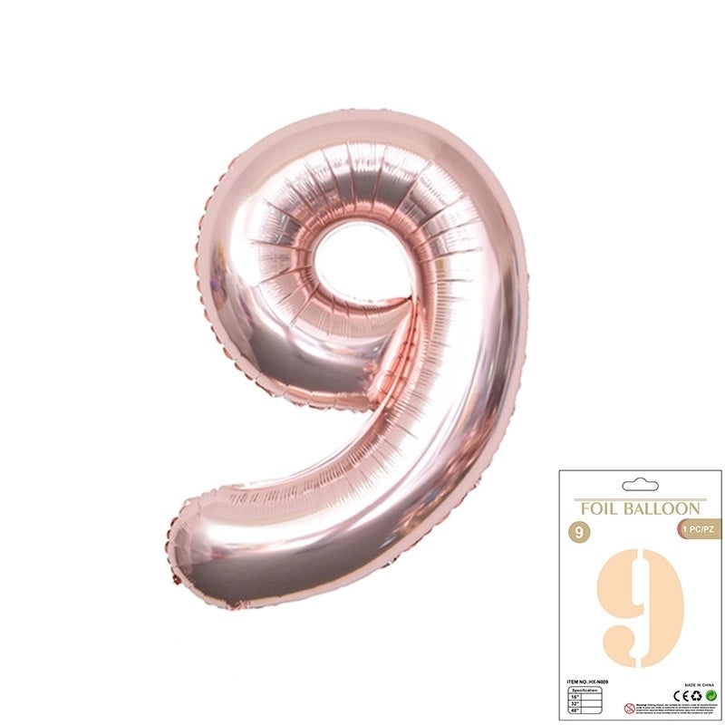 Personalized Birthday Number Balloons Aluminum Foil Party Decorations|Party Supplies Balloons