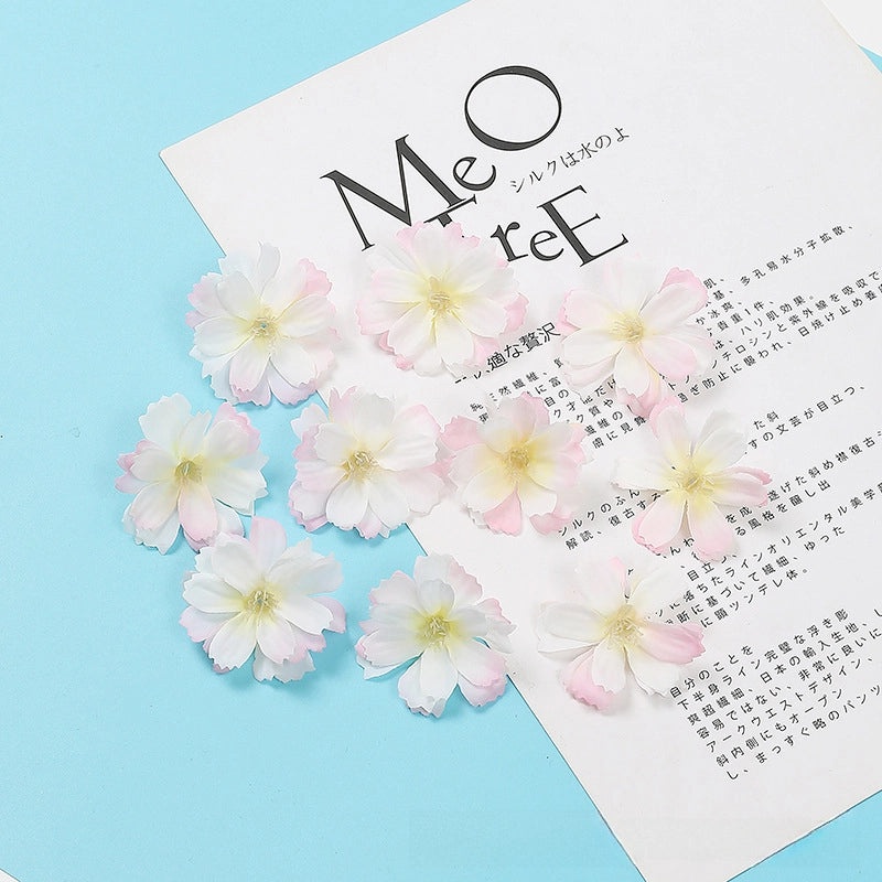 Artificial Plum Blossom Hairpin DIY Handmade Hanfu Headdress Fake Flower Hydrangea Set | Hanfu Accessories