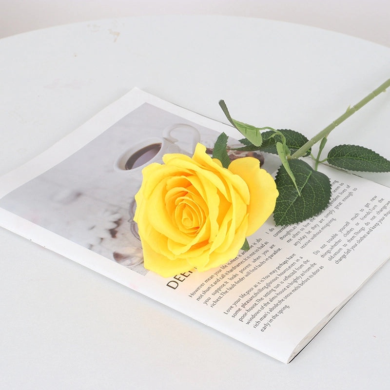 Velvet Pearl Rose Wall Decor for Home Hotel Wedding Valentine's Day | Home Decor & Wall Art