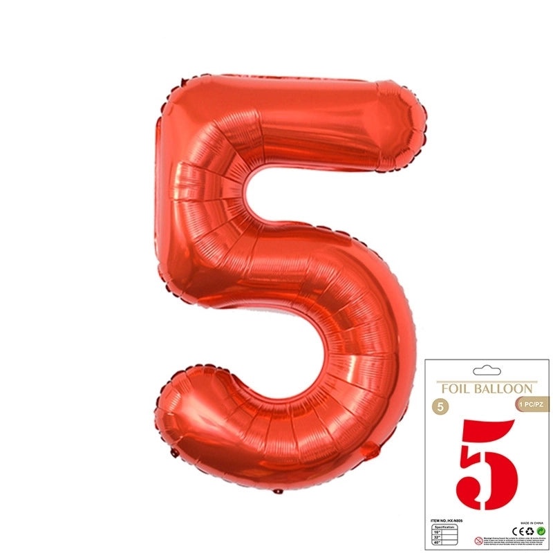 Personalized Birthday Number Balloons Aluminum Foil Party Decorations|Party Supplies Balloons