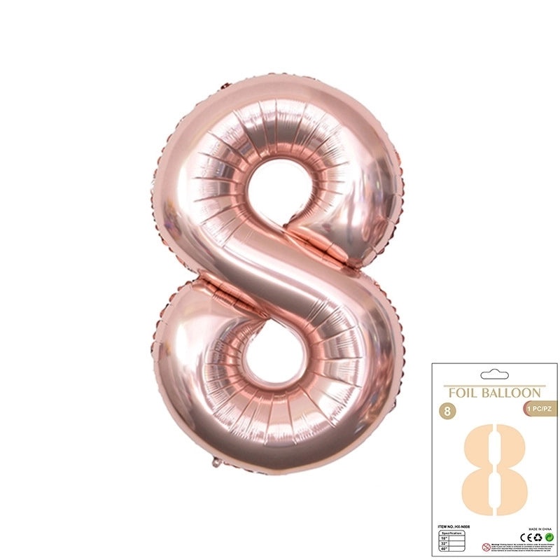 Personalized Birthday Number Balloons Aluminum Foil Party Decorations|Party Supplies Balloons