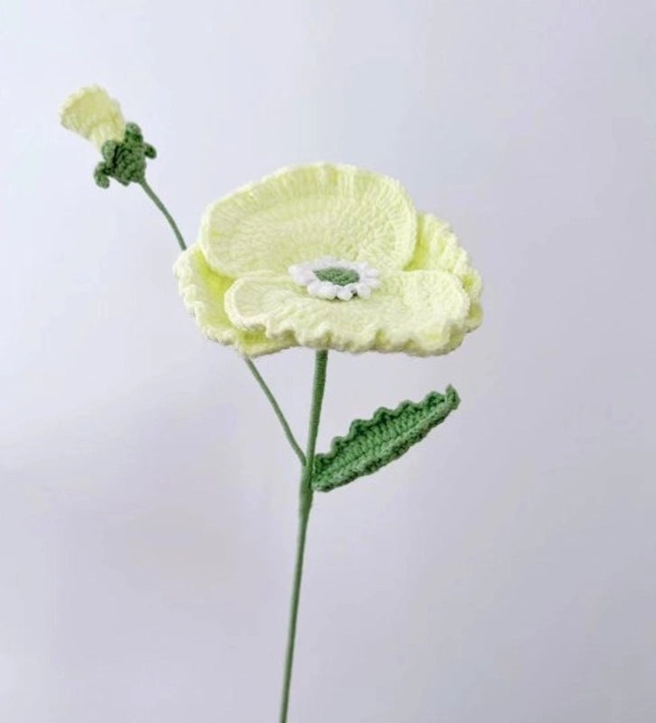 Handmade Pastoral Flower Yarn Artificial Blooms|Home Decor & Artificial Flowers