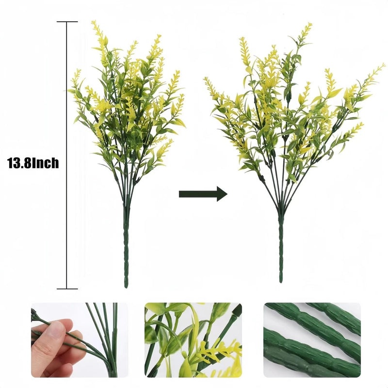 Artificial Lavender Wheat Ear Flowers | Home Decor & Artificial Plants