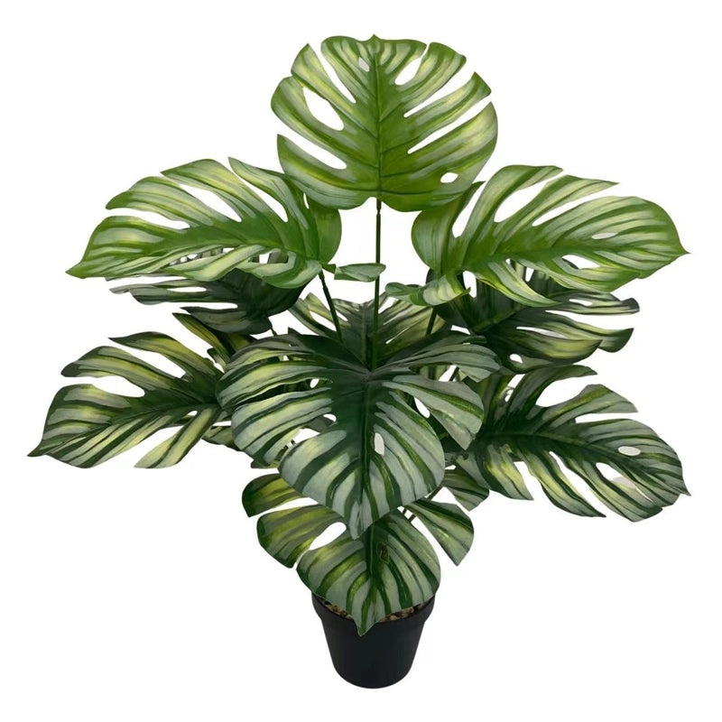 Casual PVC Fake Green Plants Artificial Flowers Decor|Home Decor Artificial Plants