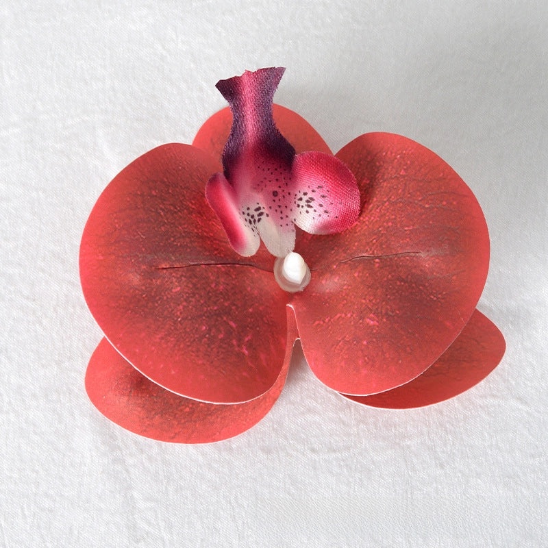 Artificial Phalaenopsis Flower Head Hairpin for DIY Wedding Decorations|Hair Accessories