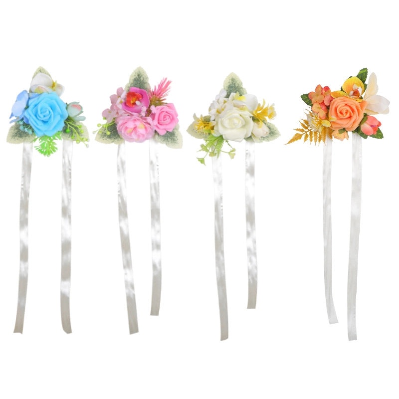 Chic Floral PU Leather Accessories for Women|Fashion Jewelry & Accessories