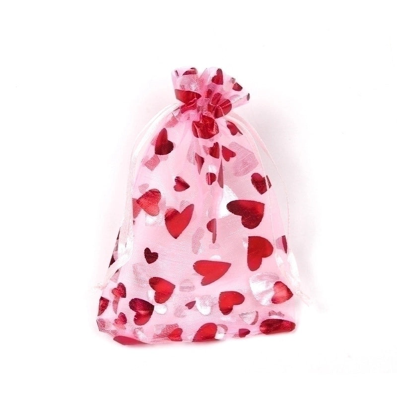 Cute Heart-Shaped Fabric Party Favor Bags for Gifts|Party Supplies