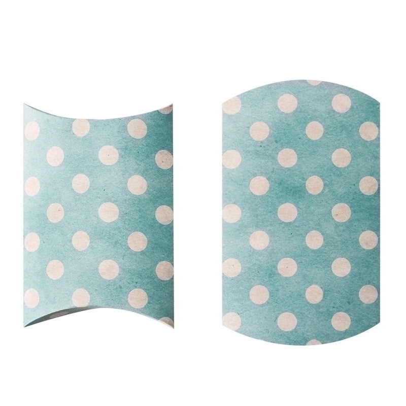 Retro Small Candy Pillow Jewelry Box Creative Folding Carton Packaging|Jewelry Packaging