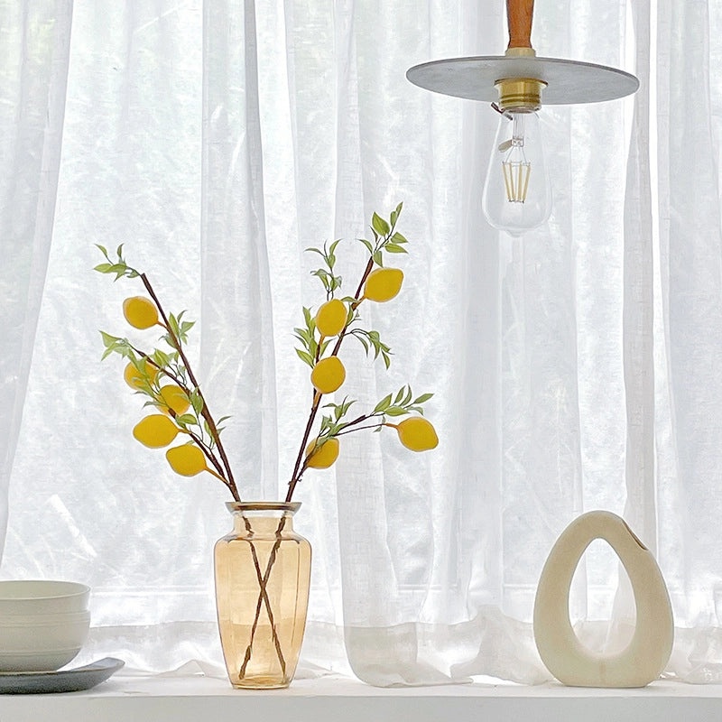 Artificial Lemon Fruit Tree Decor for Home Living Room Fake Flower Photo Props for Clothing Store|Home Decoration