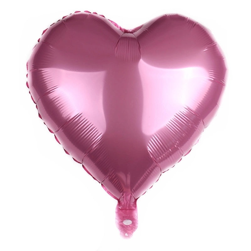 50 Pack Valentine's Day Heart-Shaped Aluminum Foil Balloons for Party Decor|Party Supplies