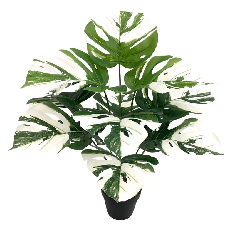 Casual PVC Fake Green Plants Artificial Flowers Decor|Home Decor Artificial Plants
