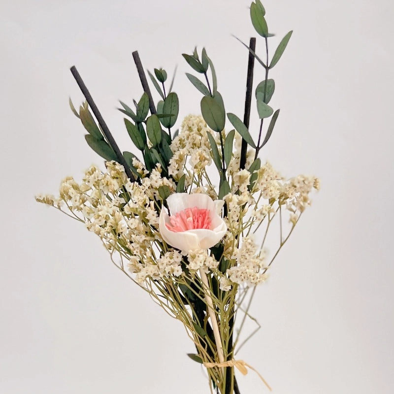 Elegant Romantic Dried Flower Arrangement Preserved Fresh Artificial Floral Decoration|Home Decor Artificial Flowers