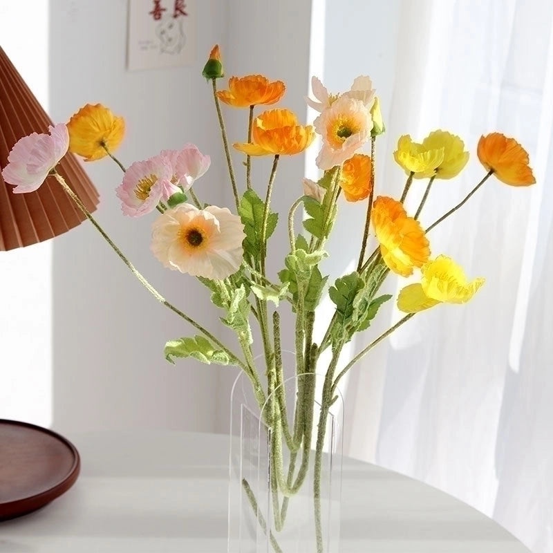 Elegant Pastoral Silk Floral Arrangement Imitation Flowers for Home Decor|Home Decoration & Artificial Plants