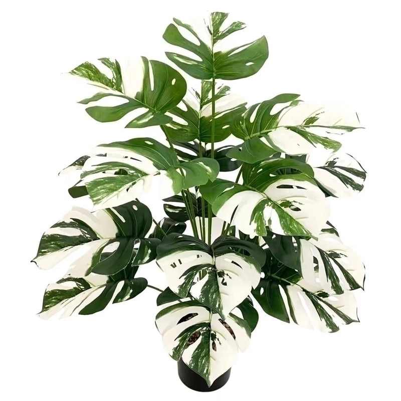 Casual PVC Fake Green Plants Artificial Flowers Decor|Home Decor Artificial Plants
