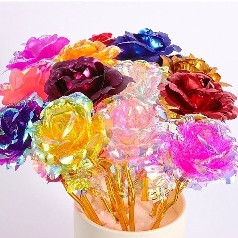 Vibrant Multicolor Plastic Artificial Flowers for Home Decor|Home & Garden Artificial Flowers