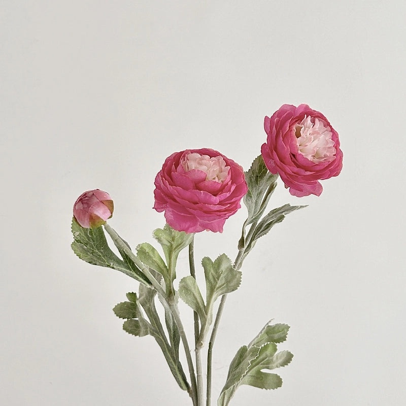 3-head Flocking Lotus Dew Simulation Flower Artificial Peony for Home Living Room Window Decor|Home Decor Artificial Flowers