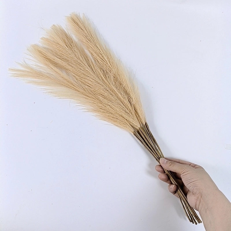 10 Pieces Minimalist Solid Color Silk Flower Artificial Plants|Home Decor Artificial Plants