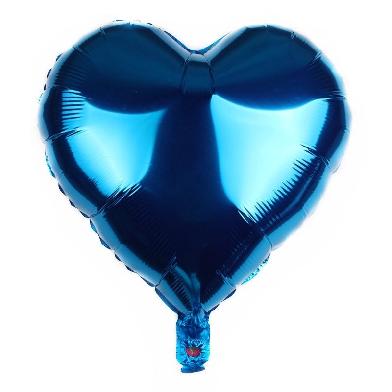 50 Pack Valentine's Day Heart-Shaped Aluminum Foil Balloons for Party Decor|Party Supplies