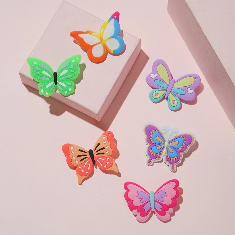 Cartoon Butterfly PVC Kids Party Gift Jewelry Set 1 Piece|Children's Accessories