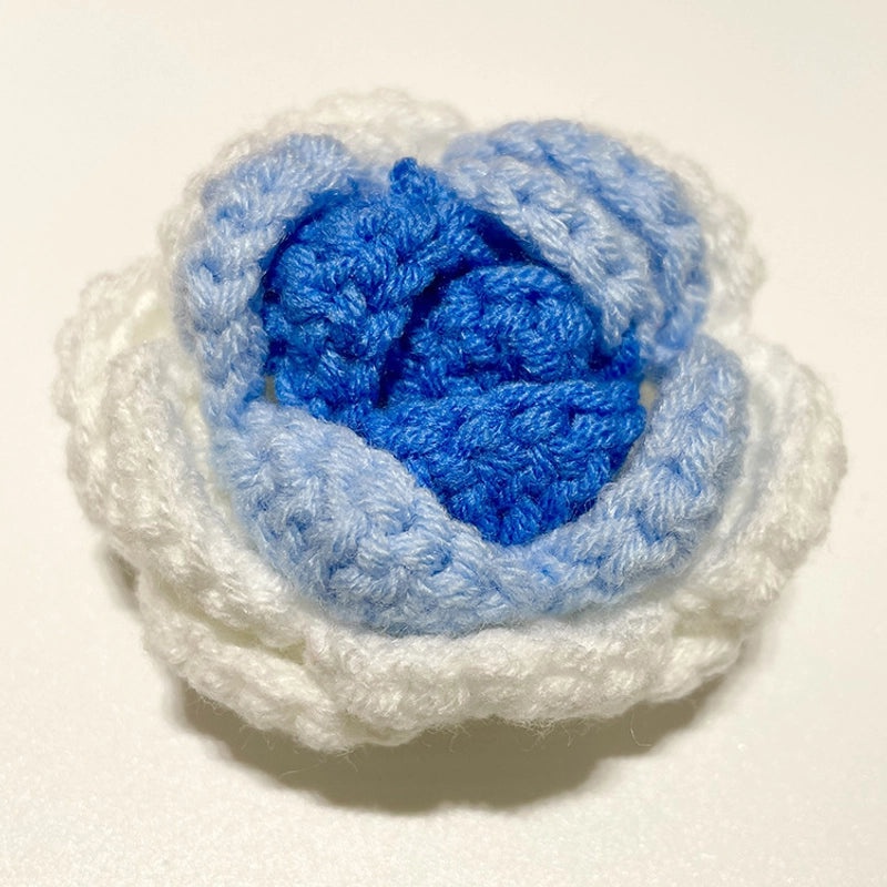 Minimalist Sunflower Heart-Shaped Rose Yarn Artificial Flowers|Home Decor Artificial Flowers