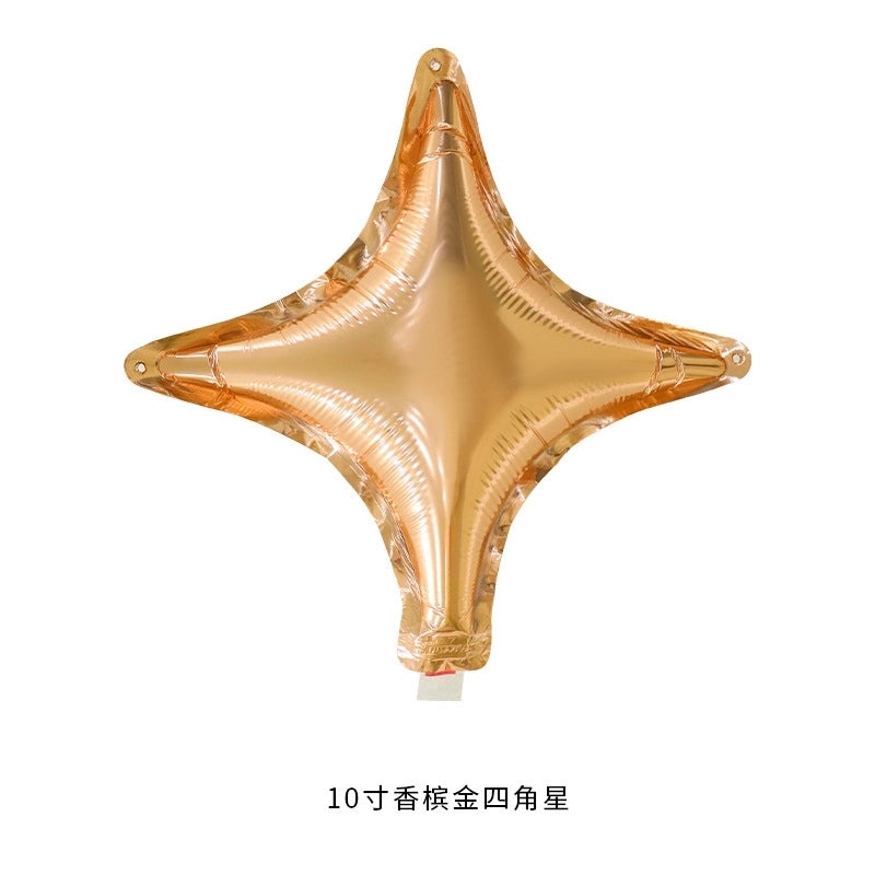 50 Star-Shaped Aluminum Foil Balloons for Birthday Party Decorations | Party Supplies & Balloons