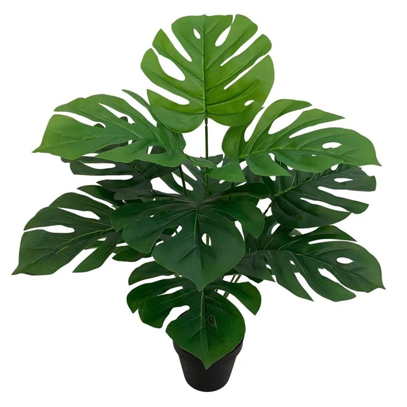 Casual PVC Fake Green Plants Artificial Flowers Decor|Home Decor Artificial Plants