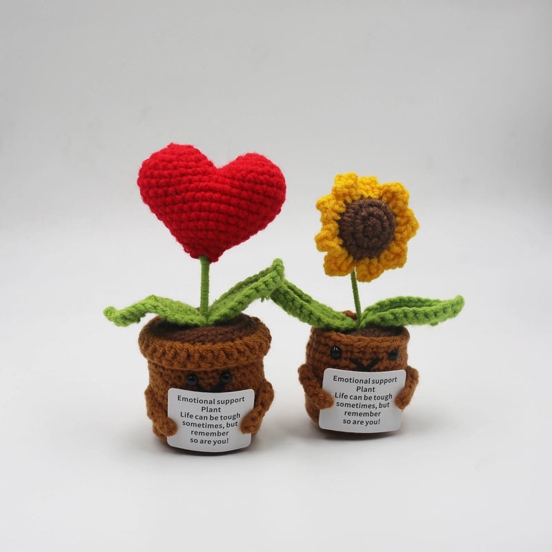 Handmade Emotional Support Potted Plant Gift|Home Decor & Gifts