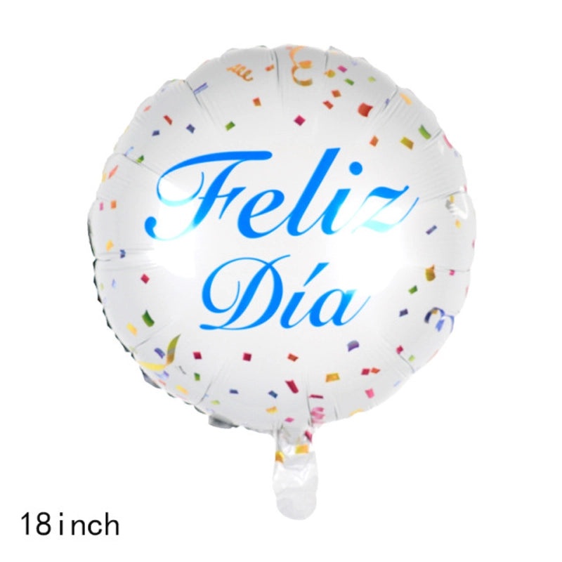 50 Pieces Birthday Party Balloons Aluminum Foil Letter Star Heart Shapes | Party Supplies Balloons|生日派对气球