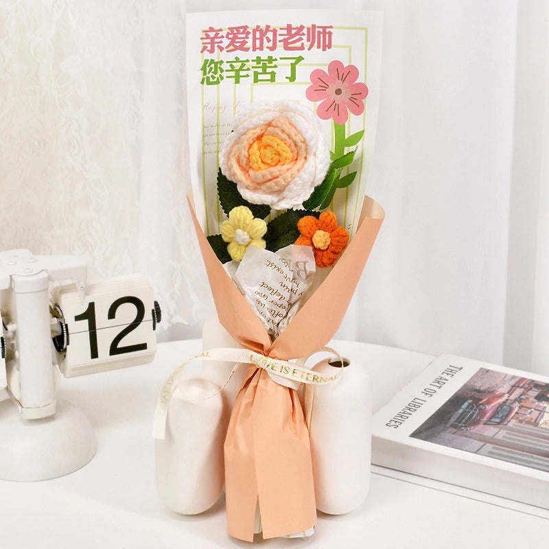 Elegant Minimalist Cloth Flower Soap for Holiday Festival | Home Decor Gifts