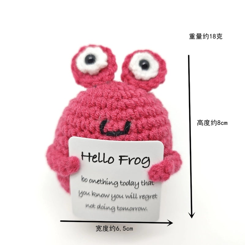 Adorable Animal and Fruit Vegetable Yarn Ornaments for Home Decor | Home Decor & Accessories