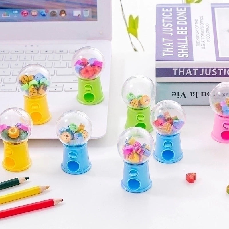 Creative Gashapon Capsule Toy Eraser Set for Students | School Supplies