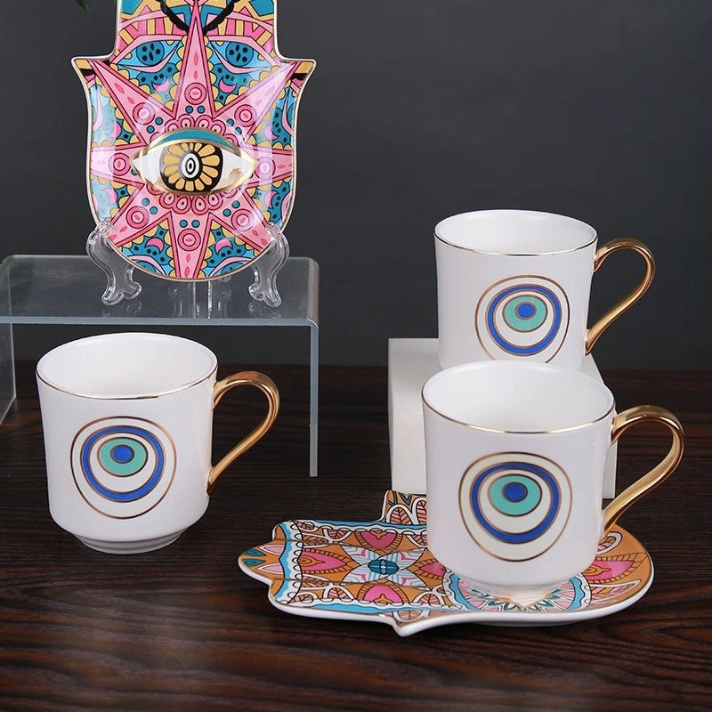 Stylish Ceramic Eye Mug Single Piece | Home & Kitchen Drinkware