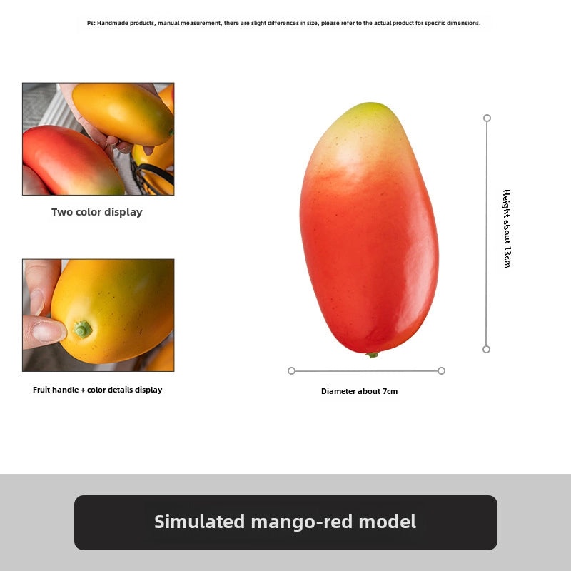 Realistic Fake Fruit Set Apple Grape Banana for Home Decor Exhibition Hotel Display Teaching Photography Props|Home Decor