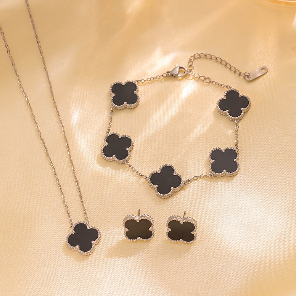 Women’s Casual Geometric Titanium Steel Electroplated Bracelet | Jewelry & Accessories