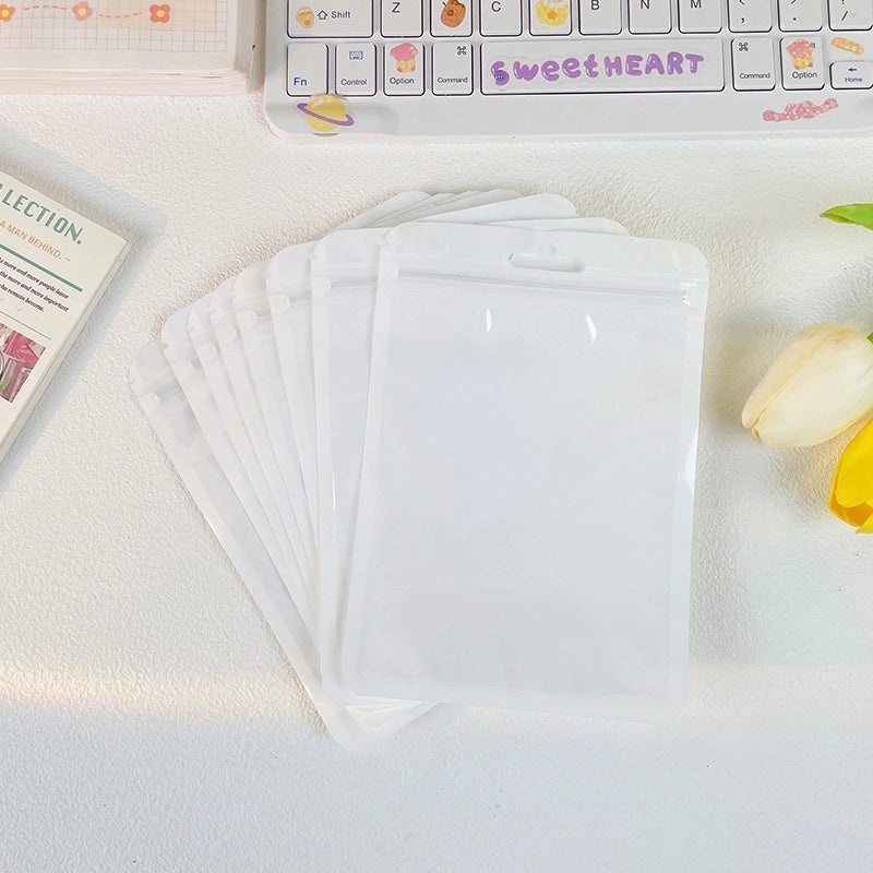 Stylish Solid Color Plastic Jewelry Gift Bag for Accessories | Jewelry Packaging