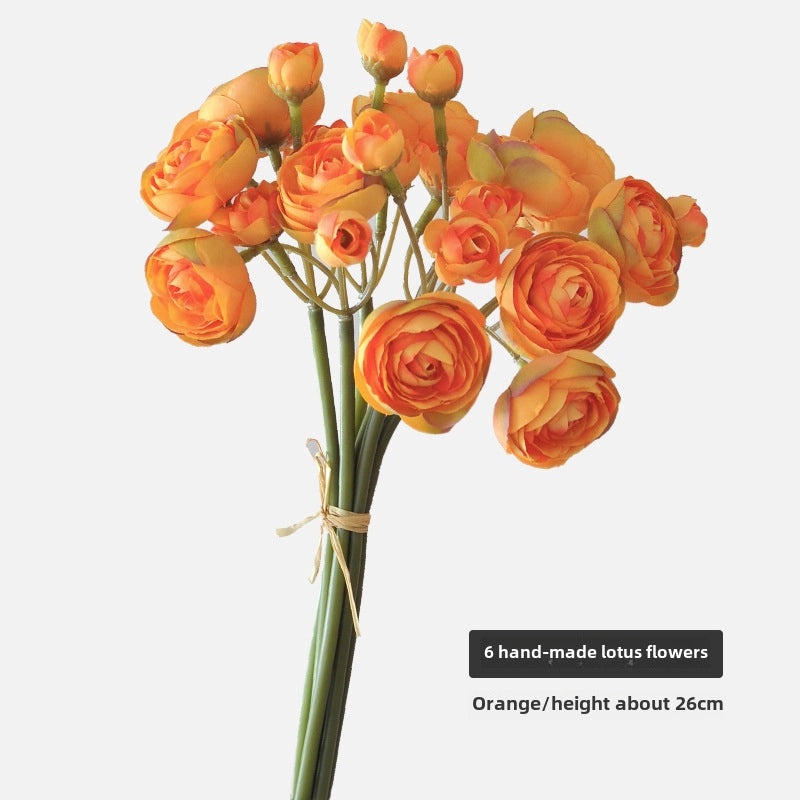 Mini Hand-tied Artificial Flower Bouquet Wedding Bridesmaid Photography Props Home Decor|Wedding Accessories