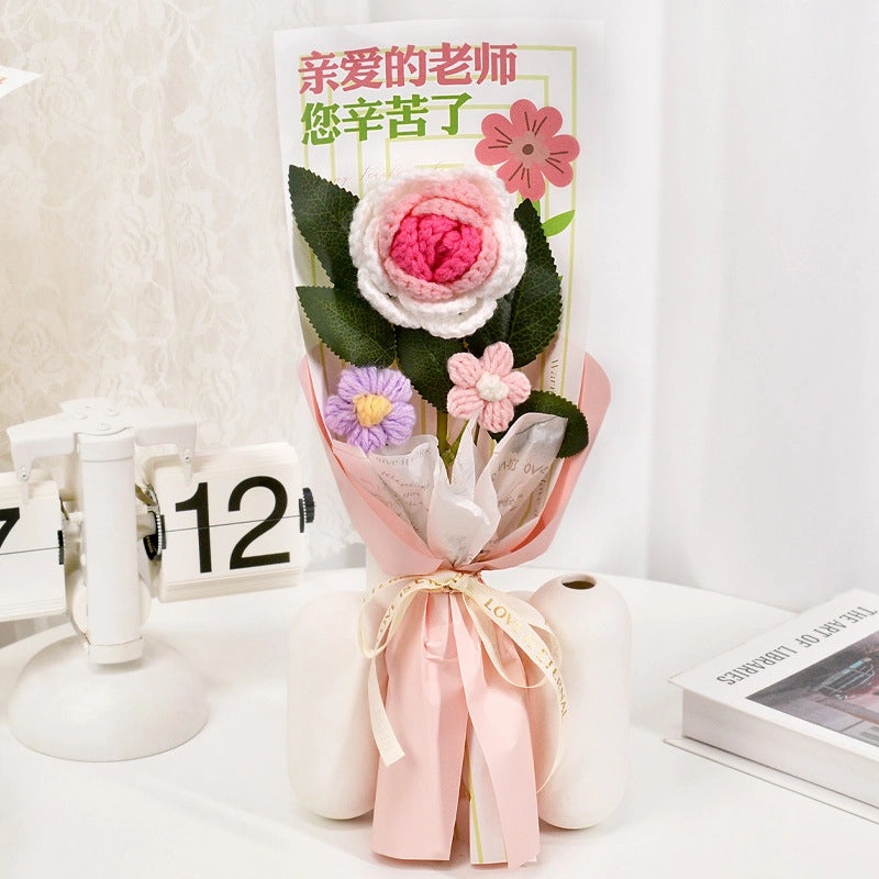 Elegant Minimalist Cloth Flower Soap for Holiday Festival | Home Decor Gifts