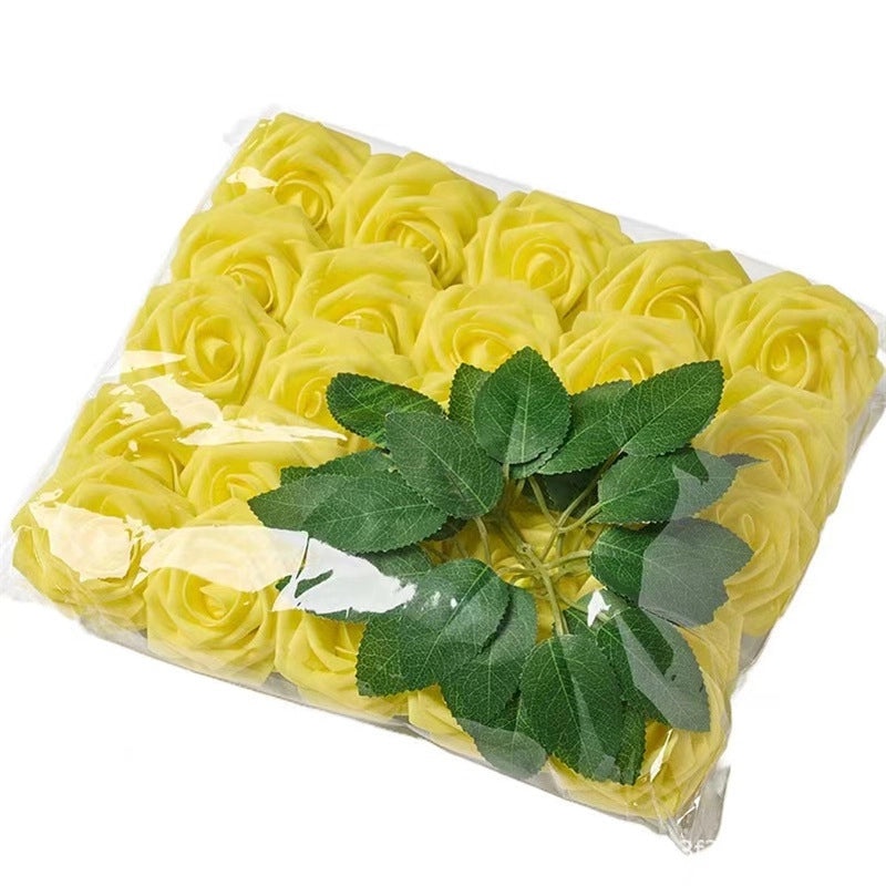 Soft PVC Romantic Flower Artificial Decoration|Home Decor & Garden