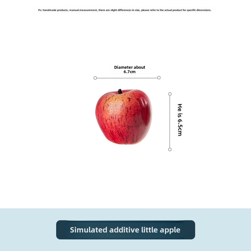 Realistic Fake Fruit Set Apple Grape Banana for Home Decor Exhibition Hotel Display Teaching Photography Props|Home Decor