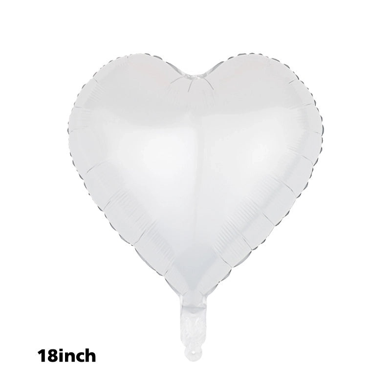 Birthday Star and Heart Shaped Aluminum Foil Balloons for Party Decorations|Party Supplies Balloons