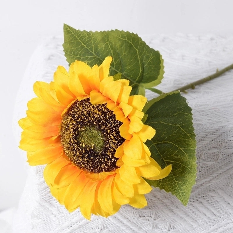 Retro Pastoral Sunflower Silk Flower Bouquet|Home Decor Artificial Flowers
