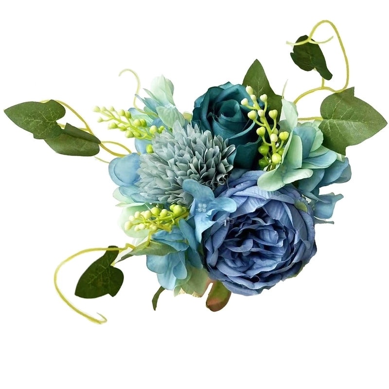 Modern Silk Flower Decoration Faux Floral Arrangement Artificial Plants for Home Office|Artificial Flowers & Plants