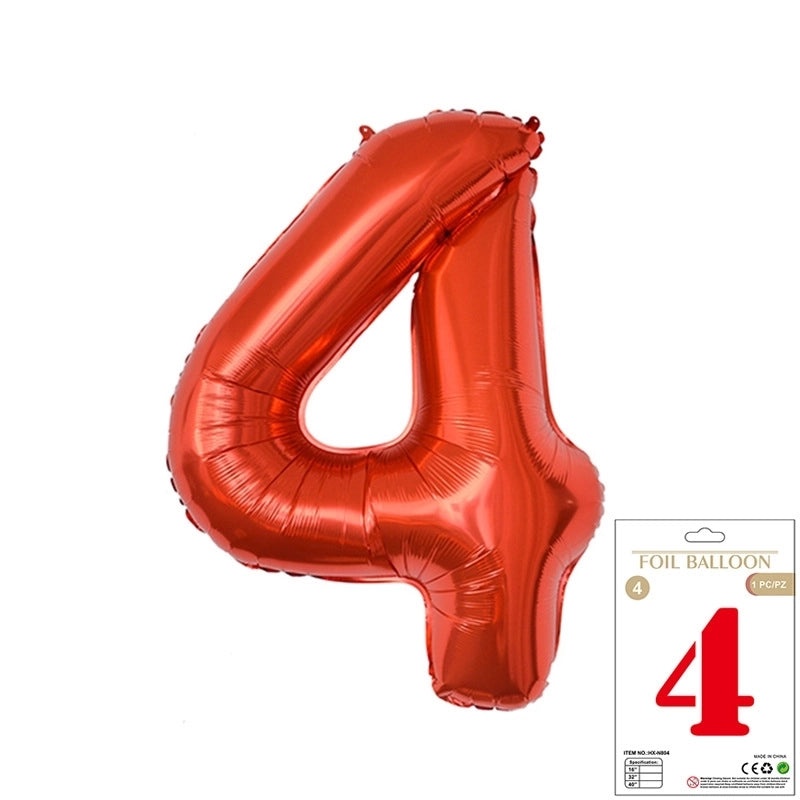 Personalized Birthday Number Balloons Aluminum Foil Party Decorations|Party Supplies Balloons