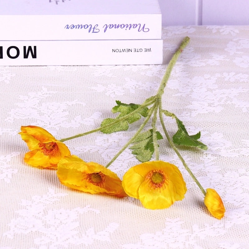 Delicate Silk Flower Bouquet Artificial Floral Arrangement|Home Decor Artificial Flowers